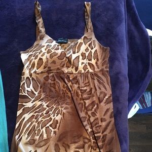 Tank top - zebra print